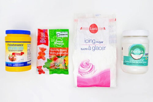 Gummy Bear Slime Supplies