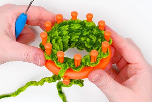 Loom Knit Pickle
