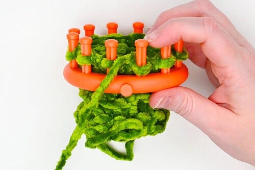 Loom Knit Pickle
