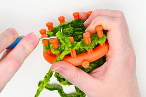 Loom Knit Pickle