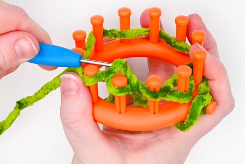 Loom Knit Pickle