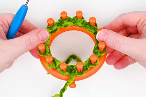 Loom Knit Pickle