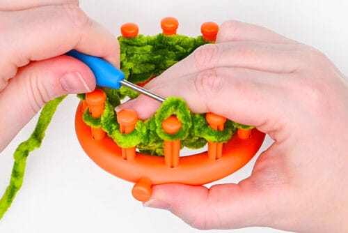 Loom Knit Pickle