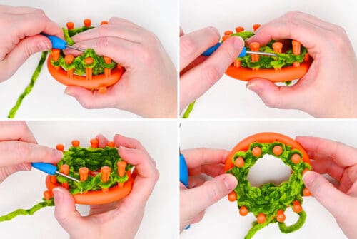 Loom Knit Pickle