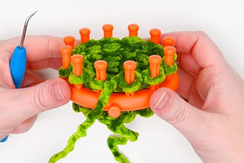 Loom Knit Pickle