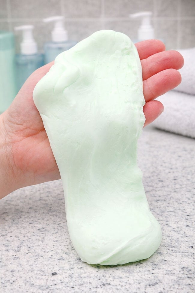 No Glue Shampoo Slime Stretching shampoo slime