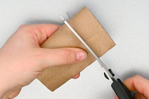 Paper Roll Tulip Painting