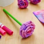 Paper Towel Flower