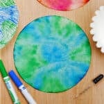 Planet Earth Coffee Filter Craft