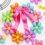 Spring Easter Egg Wreath