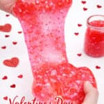 Easy recipe for Valentine's Day slime