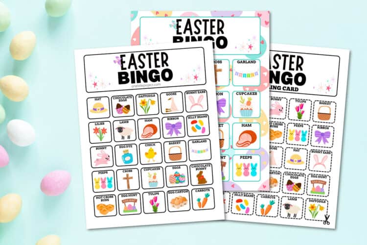 Bingo Cards for Easter