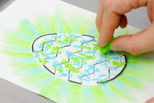 Easter Chalk Art