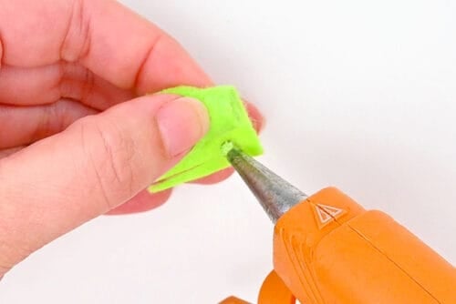 Egg Carton Carrot Craft