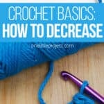 How to decrease in crochet