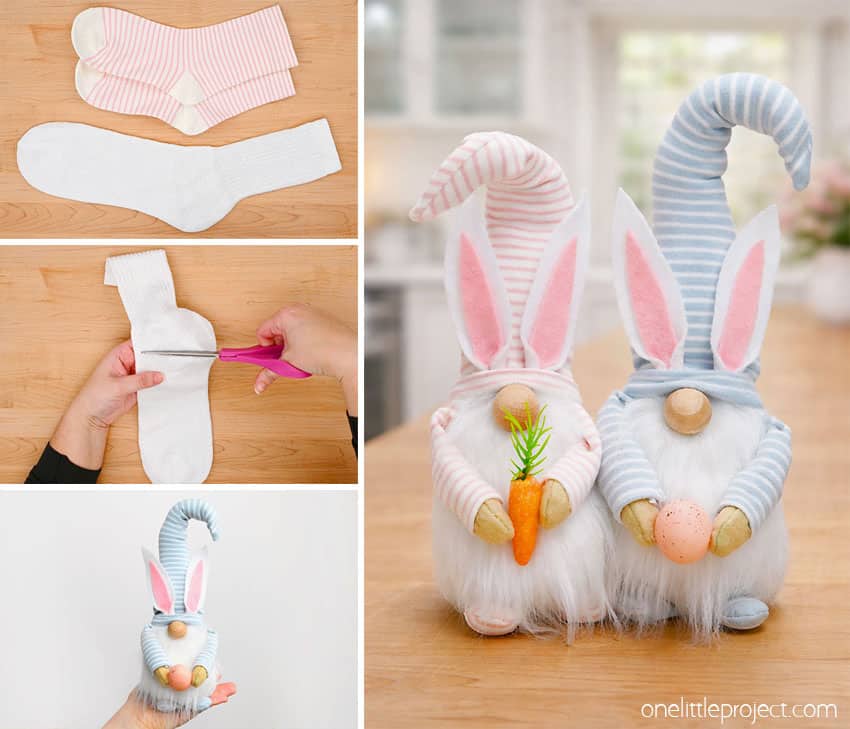 How to Make Easter Gnomes DIY Easter gnomes craft