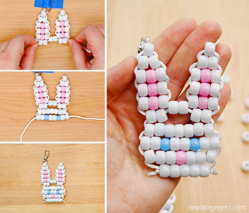How to Make a Pony Bead Bunny DIY pony bead bunny
