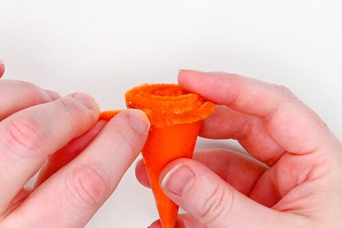 Pipe Cleaner Carrot
