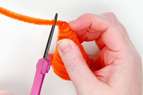 Pipe Cleaner Carrot