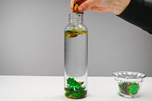 St. Patrick's Day Sensory Bottles
