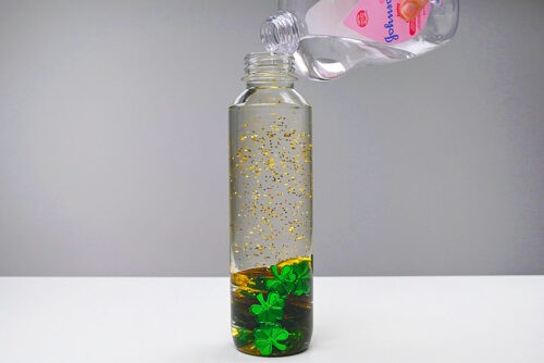 St. Patrick's Day Sensory Bottles