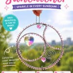 Make your own wire and glass bead suncatcher