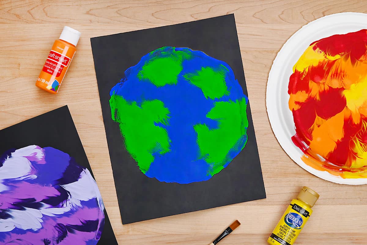 Planet Printmaking for Kids