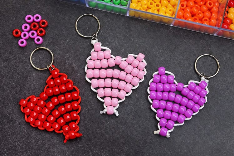 Easy Pony Bead Heart