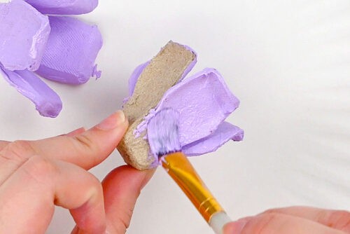Egg Carton Flowers