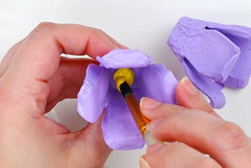 Egg Carton Flowers