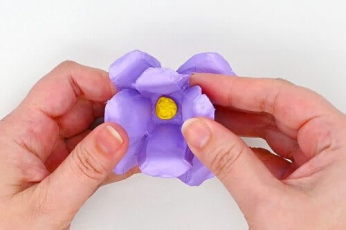 Egg Carton Flowers