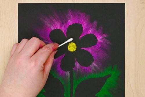 Flower Chalk Art