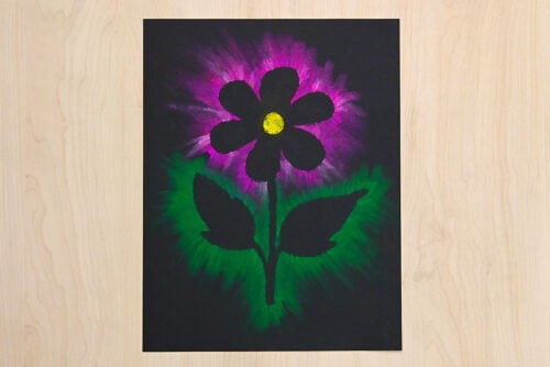 Flower Chalk Art