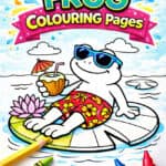 Frog Coloring Pages Free Printable
