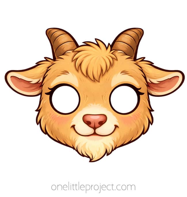 Goat Mask Goat Mask - baby goat