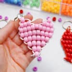 How to Make a Heart with Pony Beads