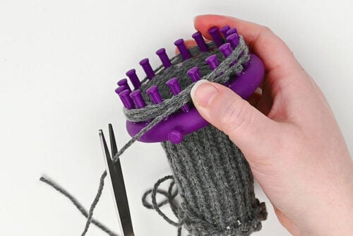 Loom Knit Cat