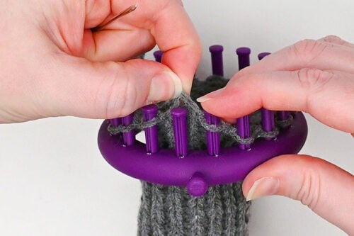 Loom Knit Cat