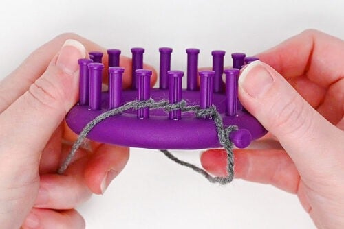Loom Knit Cat