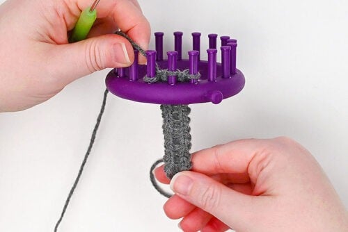 Loom Knit Cat
