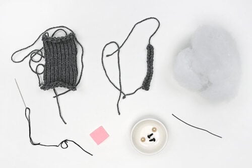 Loom Knit Cat