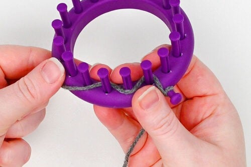 Loom Knit Cat