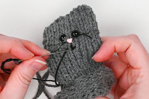 Loom Knit Cat