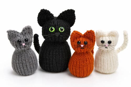 Loom Knit Cat