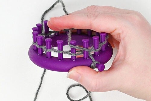 Loom Knit Cat