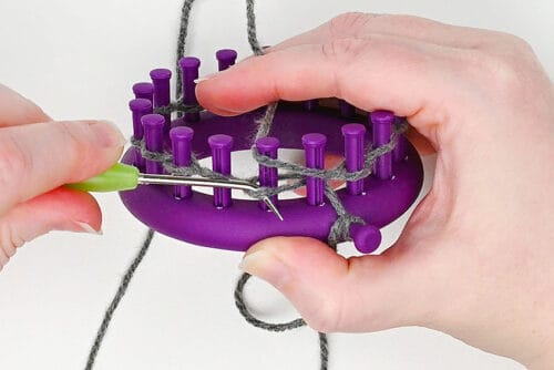 Loom Knit Cat