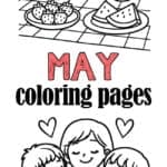 May Coloring Pages Free Printable
