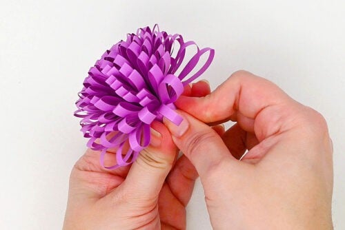 Paper Chrysanthemum Flowers