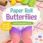 Cute butterfly craft for kids
