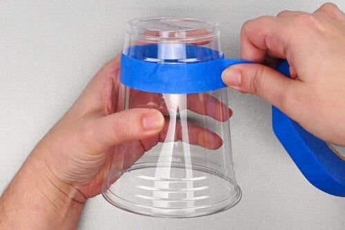 Plastic Cup Lighthouse Craft